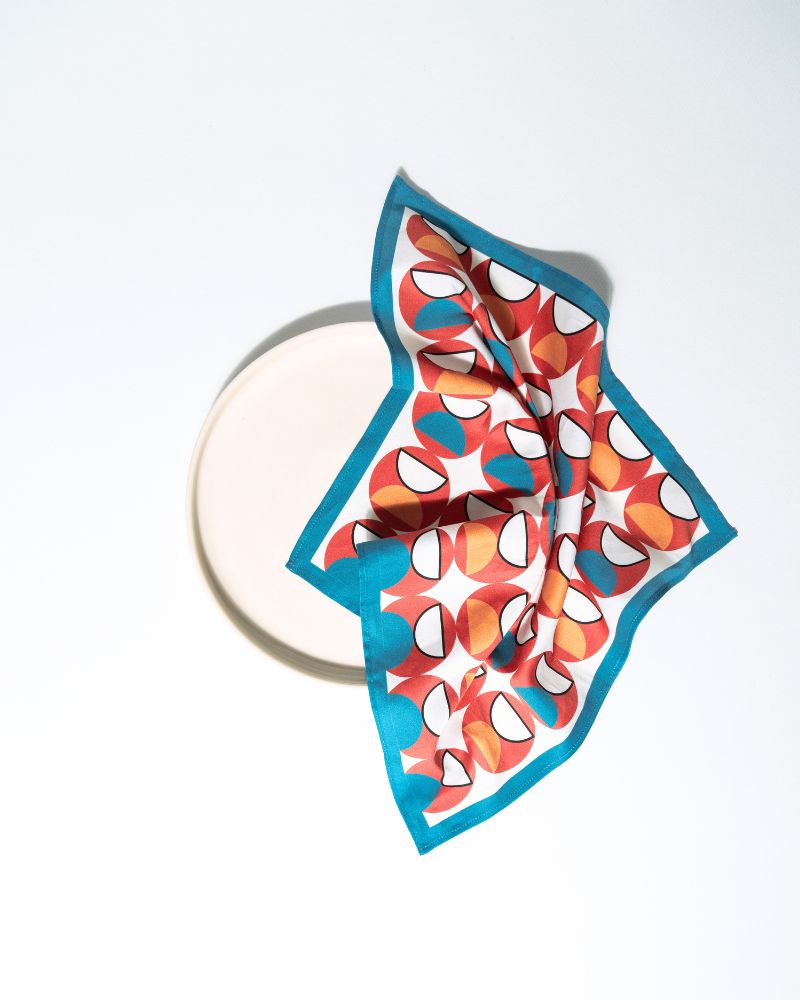Klint Repeat Napkin in Ochre