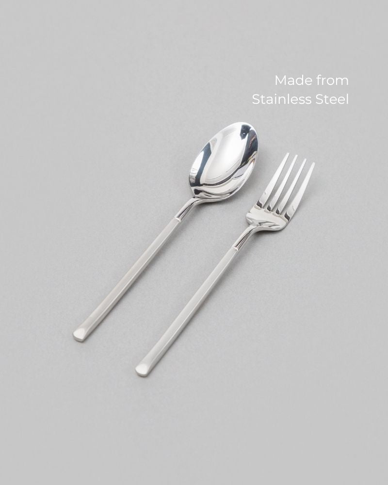 Kyro Cutlery Set Matt Silver (2 Pieces)