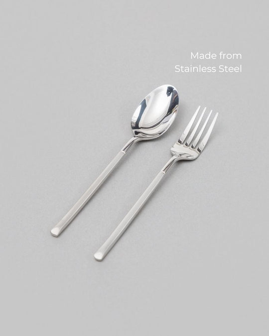 Kyro Cutlery Set Matt Silver (2 Pieces)