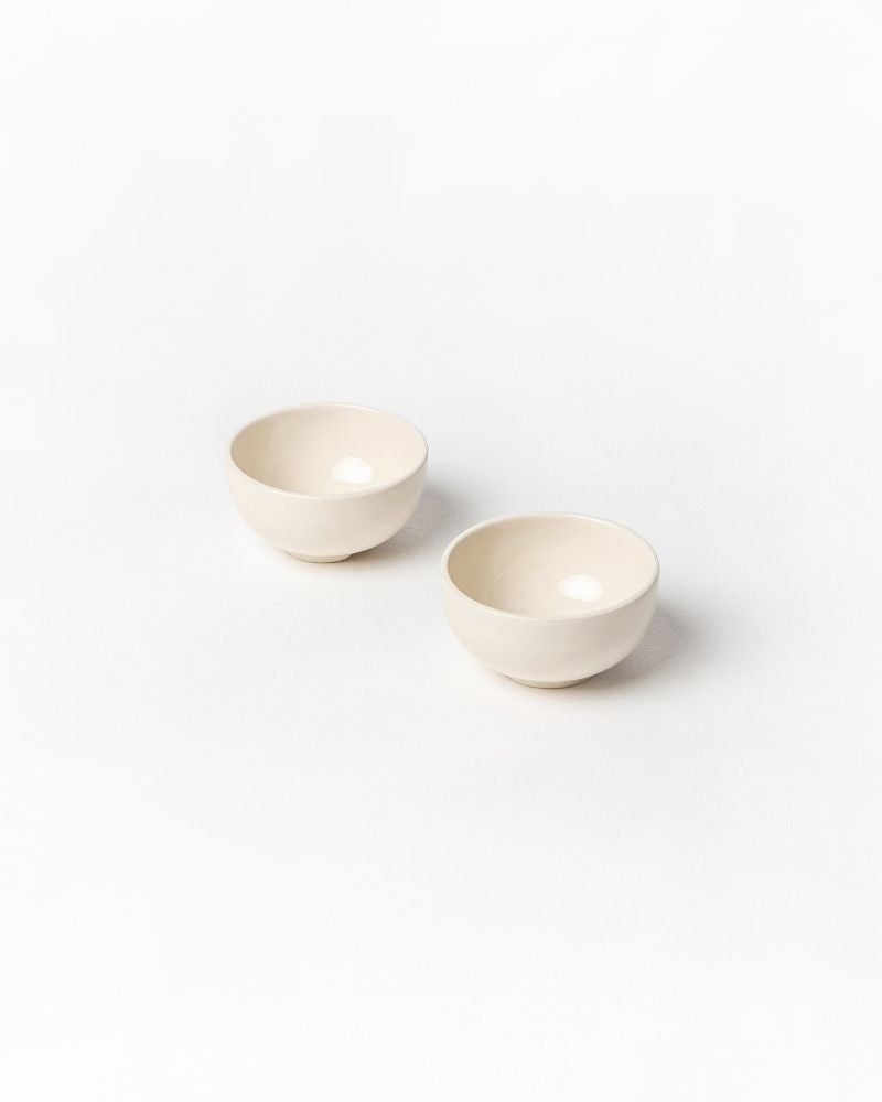 Large Dot 90ml Dip Bowl Nude (Set of 2)