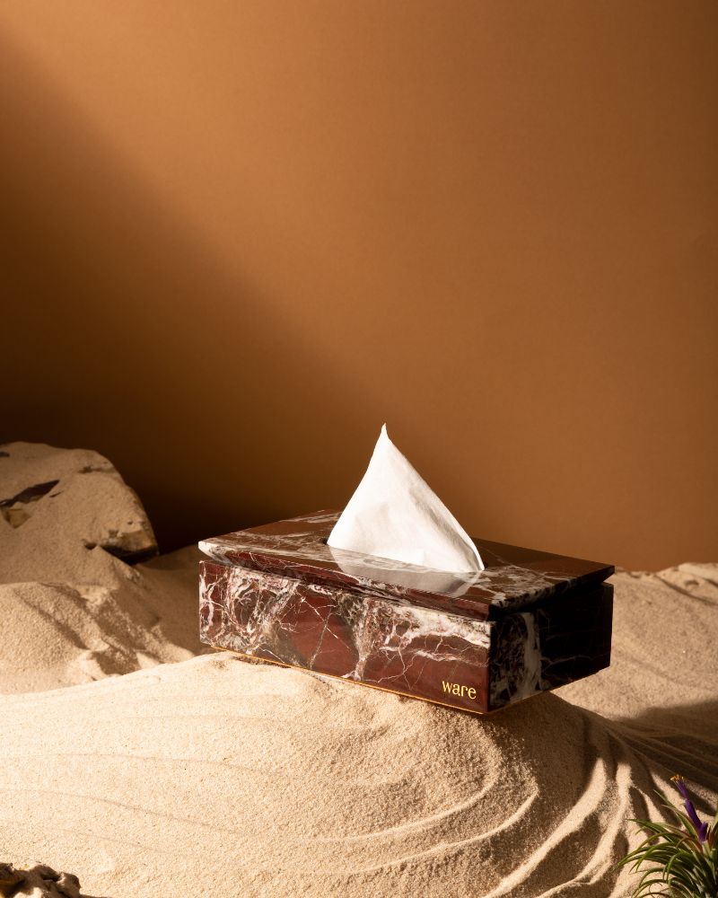 Levànte Gravità Marble Tissue Box