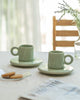 Lilo 90ml Cup & Saucer Set Tea Green (Set of 2)