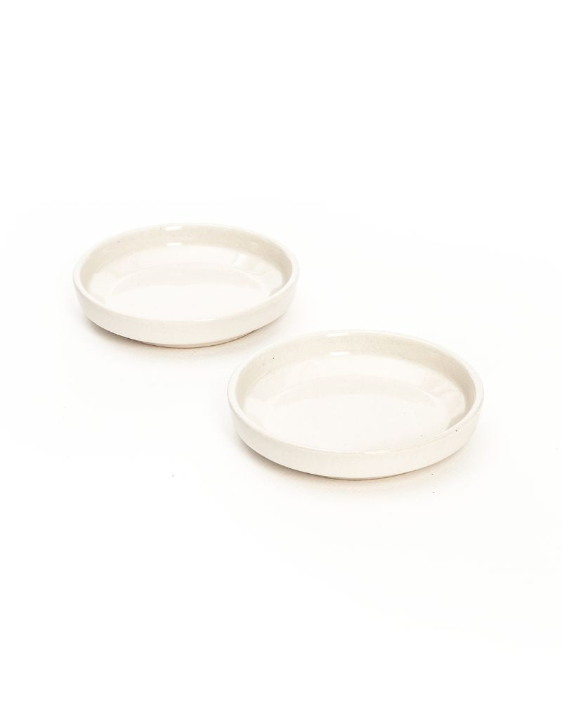 Luna 5.5in Dessert Plate Nude (Set of 2)
