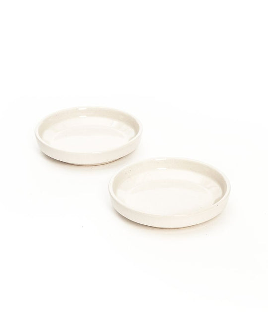 Luna 5.5in Dessert Plate Nude (Set of 2)