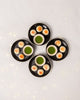 Lunar Appetiser Set Matt Black (8 Pieces)