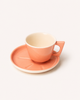 Mojo 350ml Coffee Cup and Saucer Set Melon