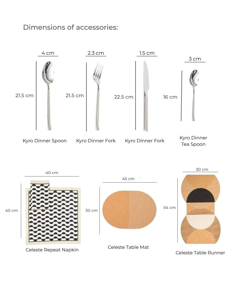 Nude Forma Dinner Spread (57 pieces)
