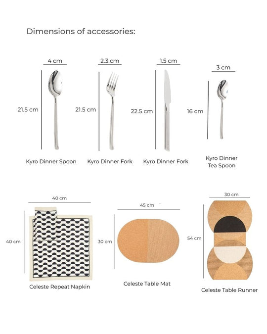 Nude Forma Dinner Spread (57 pieces)