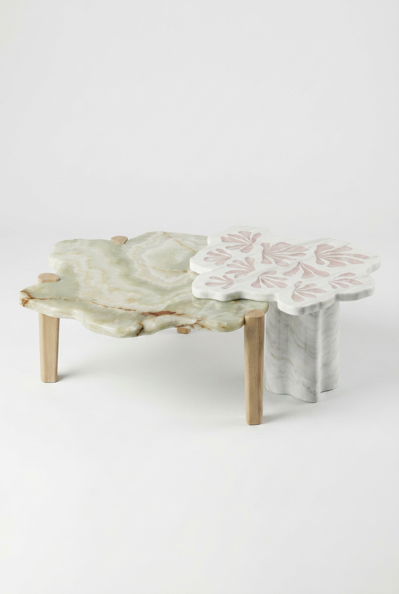 The Coral Inlay Coffee Table
