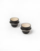 Orbit 180ml Cappuccino Cup Matt Black (Set of 2)