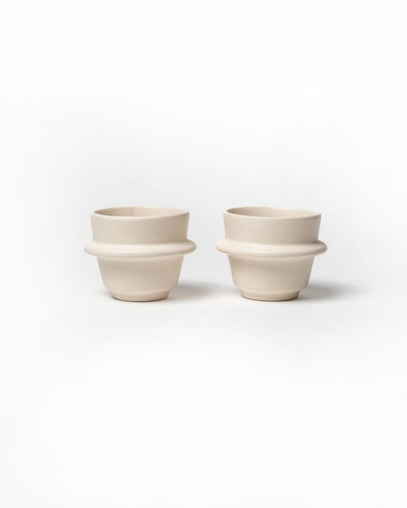 Orbit 180ml Cappuccino Cup Matt Nude (Set of 2)