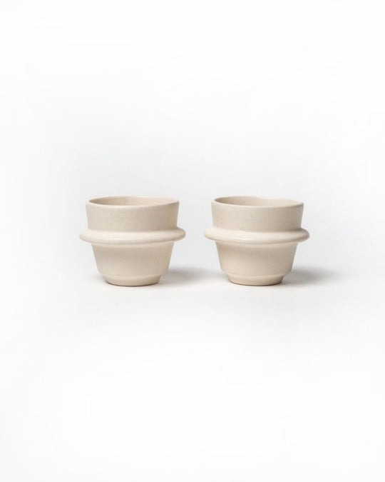 Orbit 180ml Cappuccino Cup Matt Nude (Set of 2)