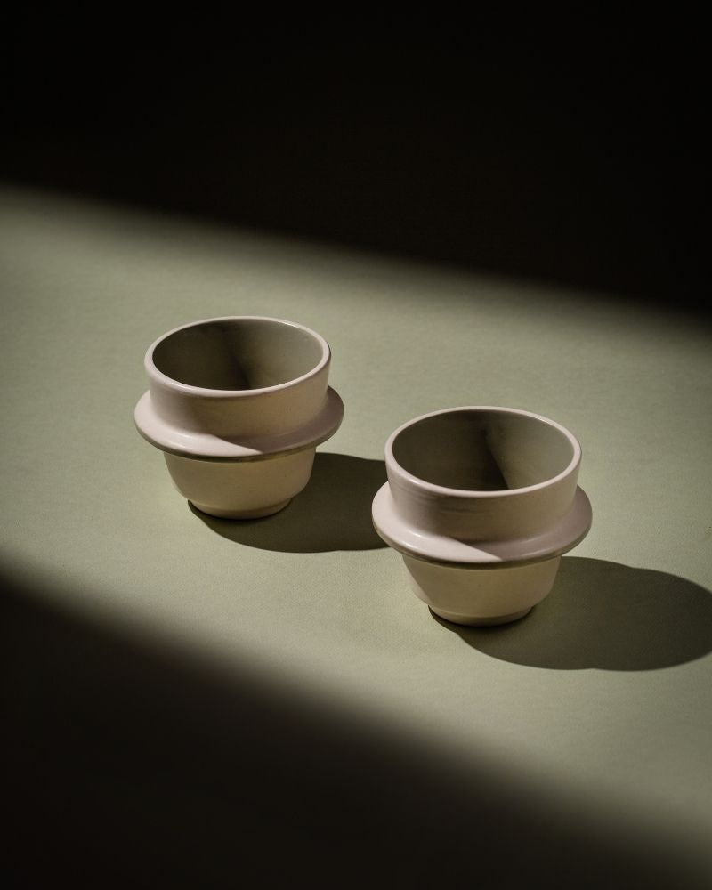Orbit 180ml Cappuccino Cup Sage Green (Set of 2)