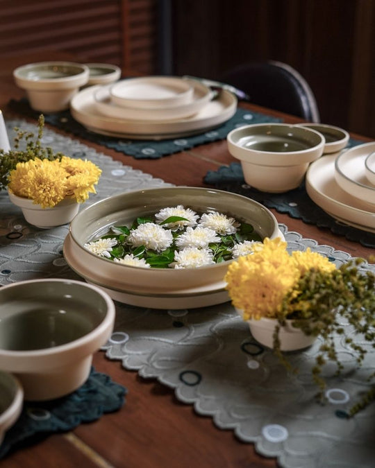 Orbit 1100ml Pasta Bowl Sage Green