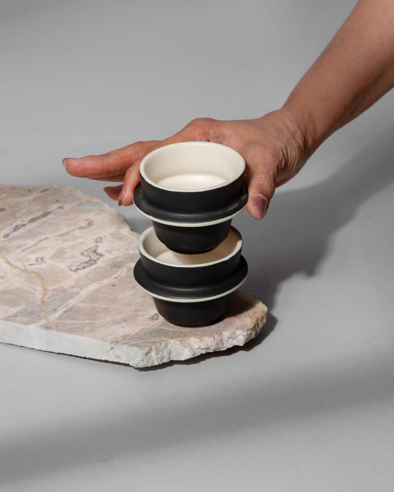Orbit 90ml Espresso Cup in Matt Black