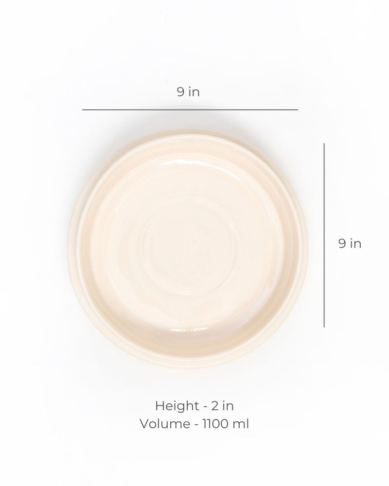 Orbit 1100ml Pasta Bowl Nude