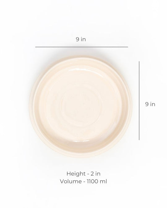 Orbit 1100ml Pasta Bowl Nude