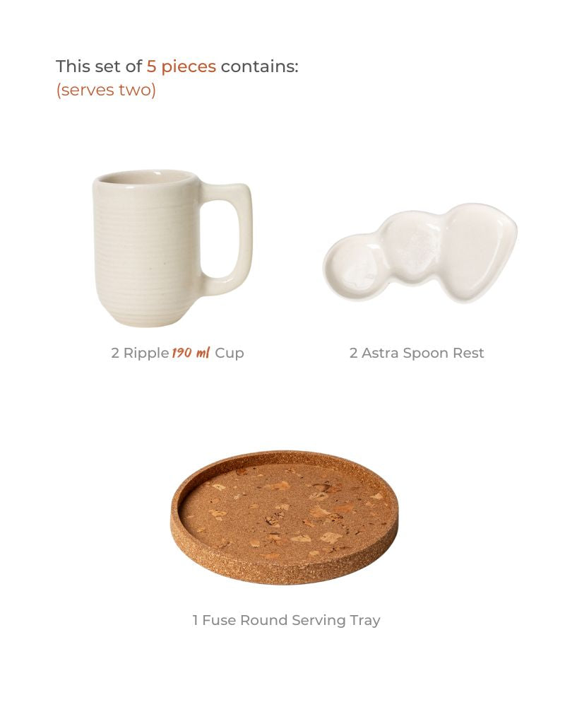 The Pause and Sip Set (5 pieces)