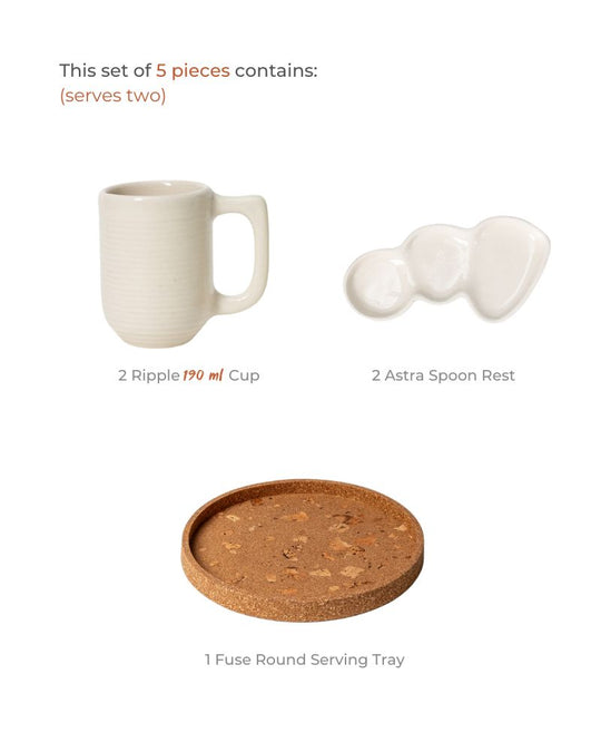 The Pause and Sip Set (5 pieces)