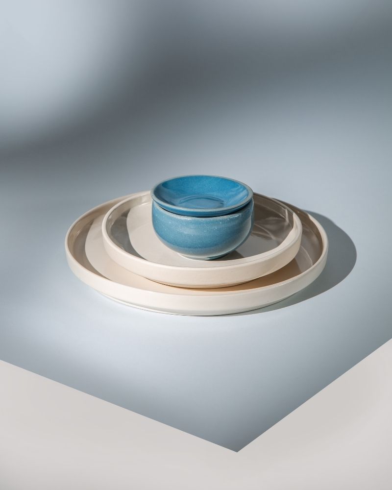 Pivot Dinner Set Pacific Blue (4 Pieces)