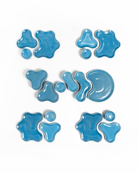 Pivot Dinner Spread Pacific Blue (23 pieces)