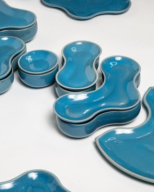 Pivot Dinner Spread Pacific Blue (23 pieces)