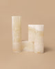 Pivot Marble Vase White Onyx (4 Pieces)