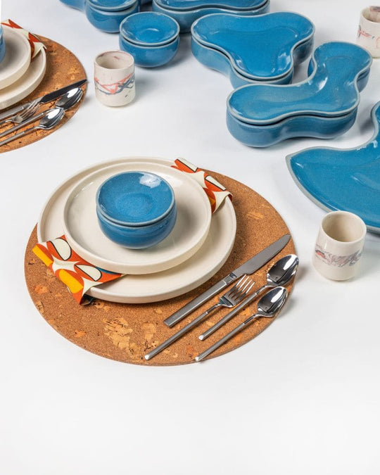 Pivot Dinner Spread Pacific Blue (55 pieces)