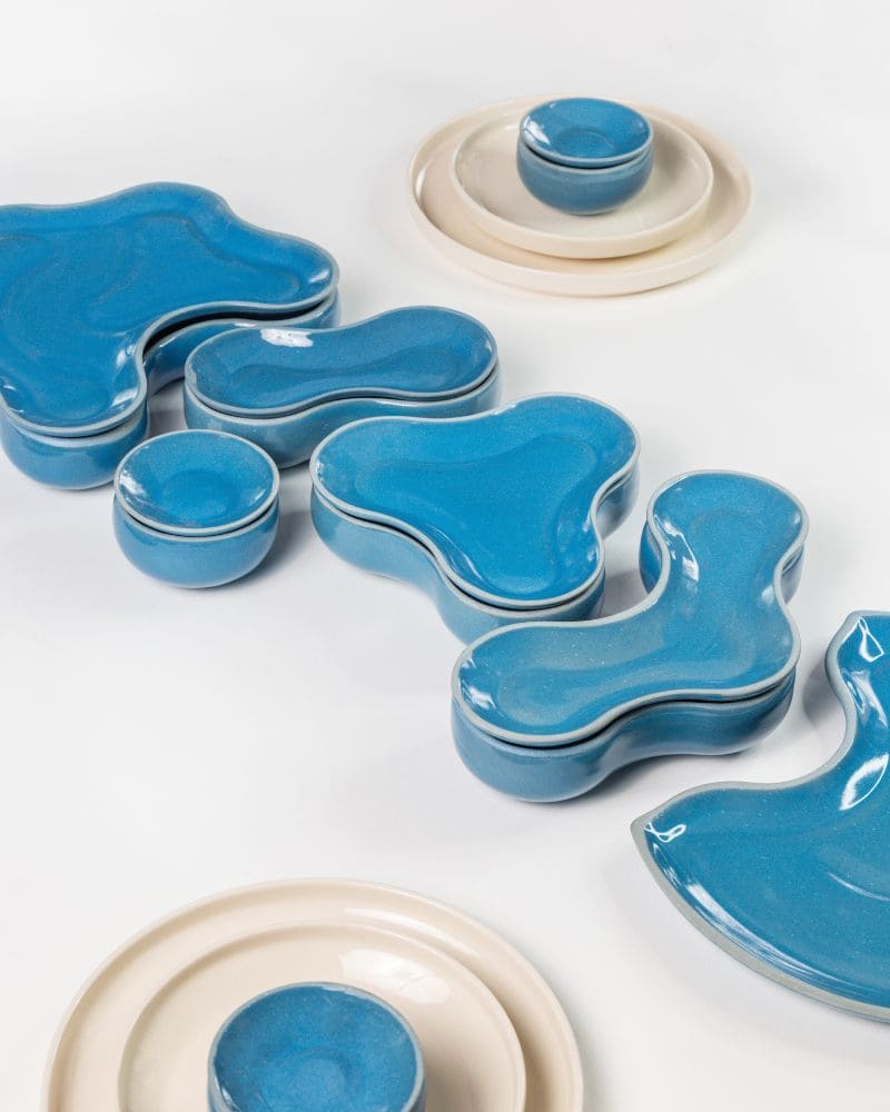 Pivot Dinner Spread Pacific Blue without Accessories (27 pieces)