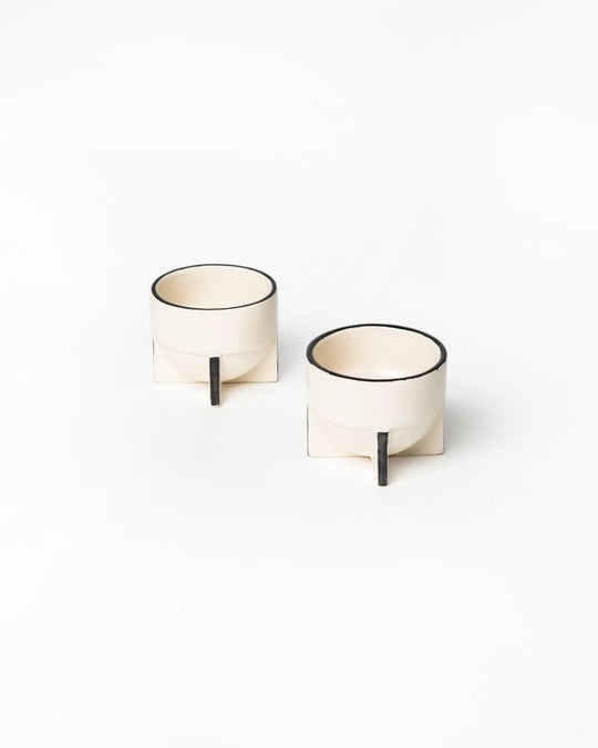 Pod 180ml Coffee Cup Nude (Set of 2)