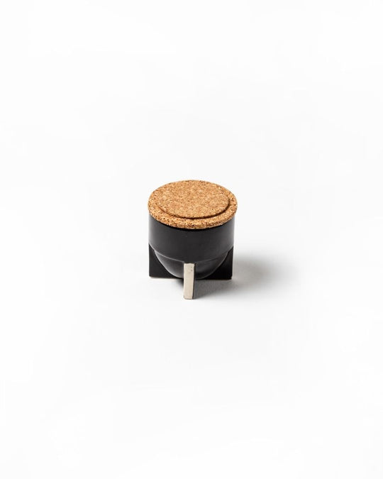 Pod 90ml Espresso Cup Gloss Black (Set of 2) - Gift Set