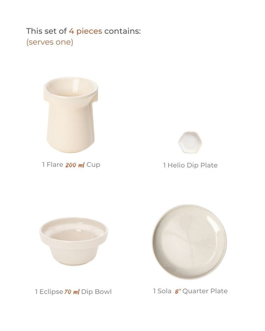 The Poha and Chai Breakfast Set without Accessories