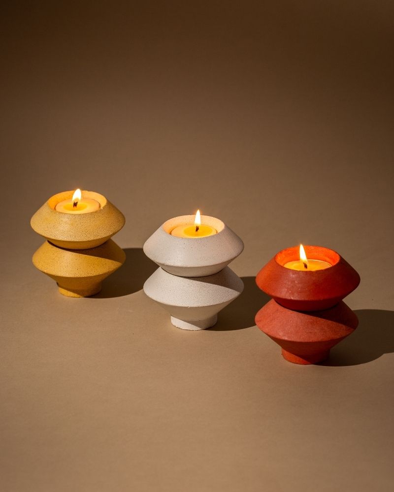 Skive Diya Set