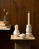 Skive Slim Candle Stand Set White