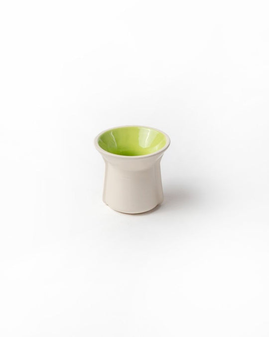 Small Flare 125ml Cup Gloss Lime Green (Set of 2)