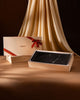 Small Lush Black Marquina Marble Tray - Gift Set