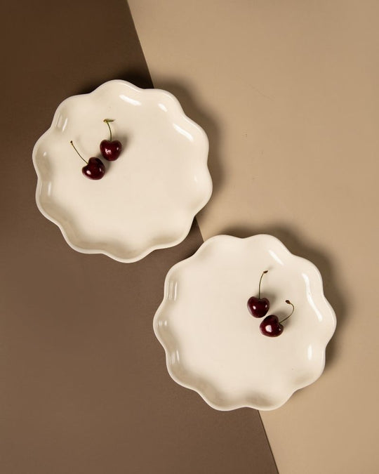 Tara 10in Dinner Plate Nude (Set of 2)