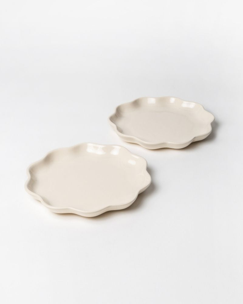 Tara 10in Dinner Plate Nude (Set of 2)