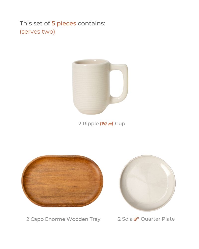 The Coffee & Cookie Set (5 pieces)