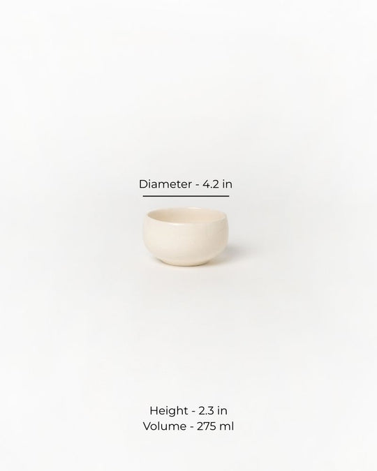 Uno 275ml Small Bowl Nude (Set of 2)