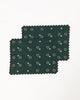 Vesper Table Mat Green (Set of 2)