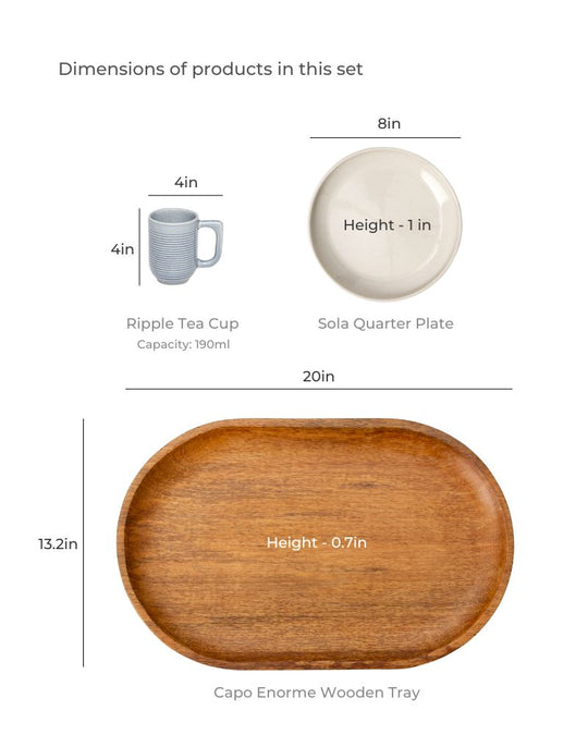 When Chai Met Toast Set (5 pieces)