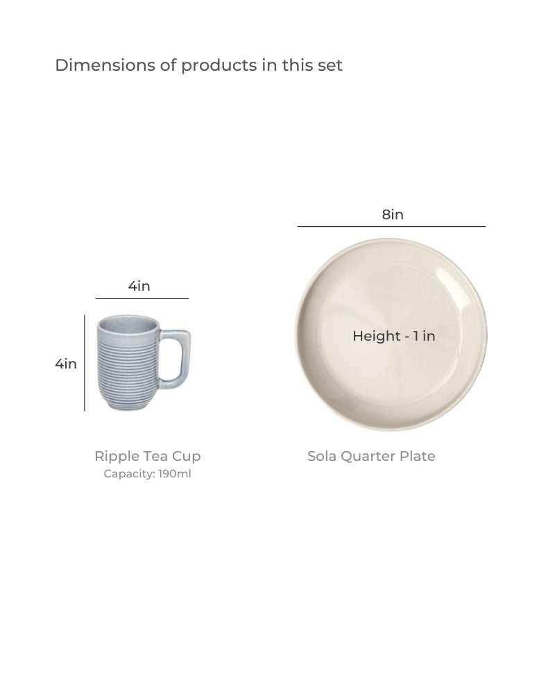 When Chai Met Toast Set without Accessories
