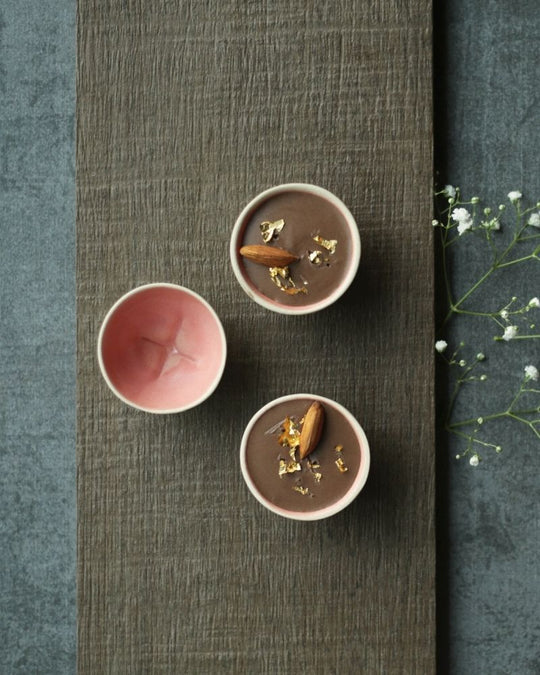 Dot Dip Bowl Pink (Set of 8)