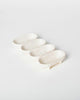 Dash Dip Plate Nude (Set of 4)