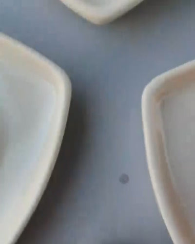 Neo Snack Plate Nude (Set of 2)