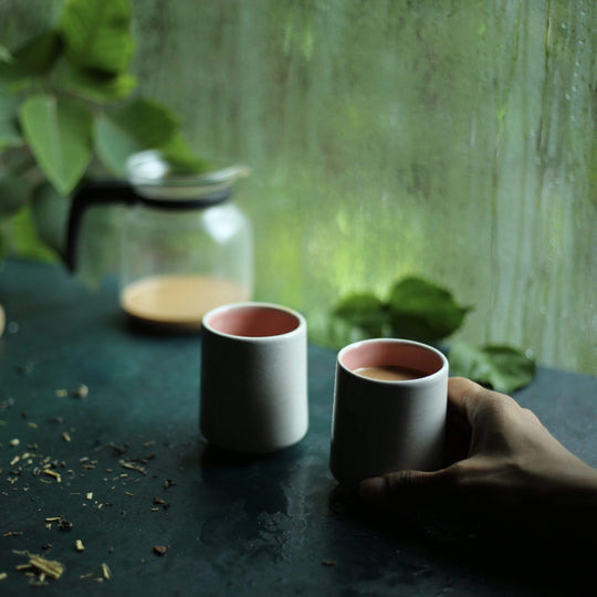 Snuggle Tea Cup in Pink by Ware Innovations