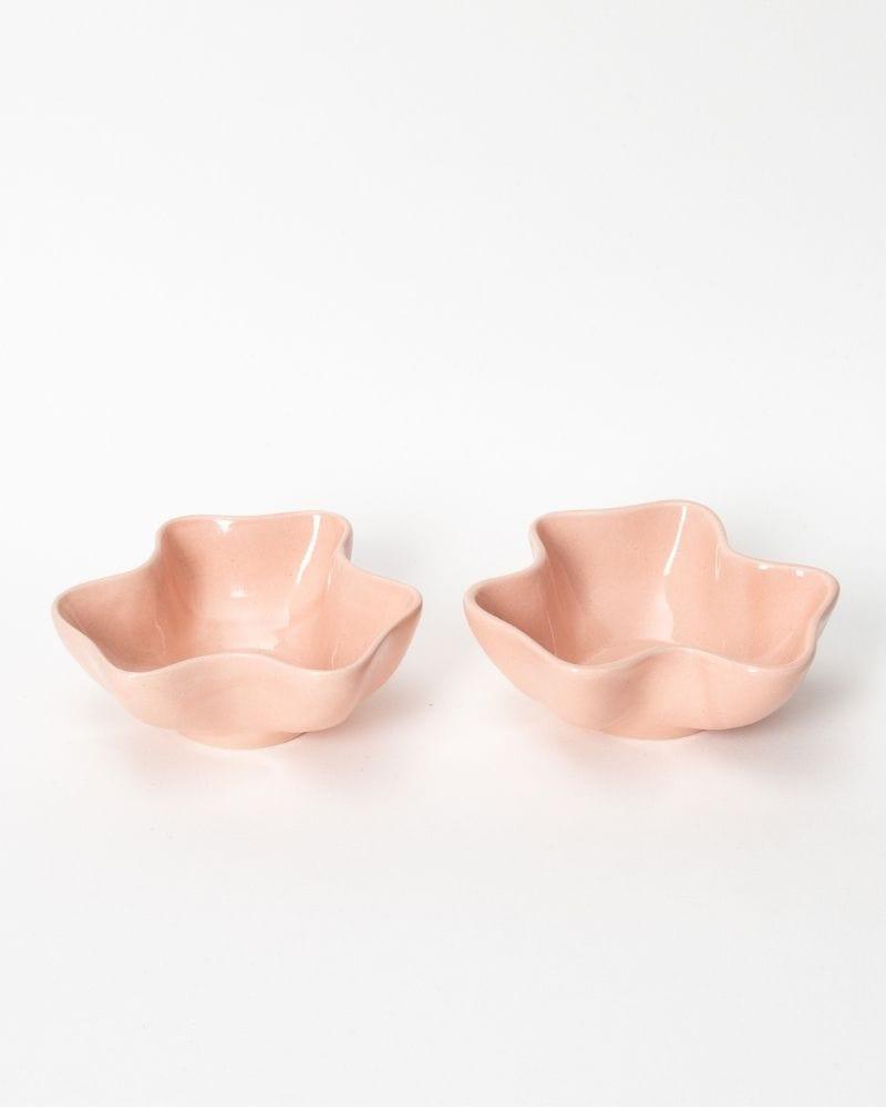 Ware Innovations Bowls Blush / 6.25 x 4.75 x 2.5 in Floret Soup Bowl Blush (Set of 2)