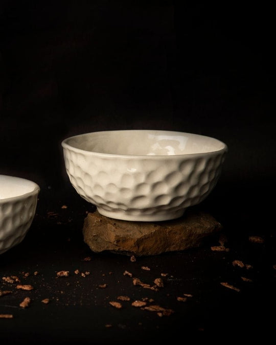 Ware Innovations Bowls Nude / 12.5 x 12.5 x 5 cm / 5 x 5 x 2 in Terra Soup Bowl Nude (Set of 2)