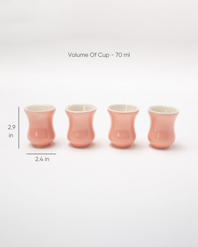Ware Innovations Cup Pink / 165 x 165x 203mm Lola Cup Pink (Set of 4)